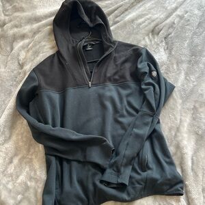 Kuhl Men's Black & Grey Hoodie